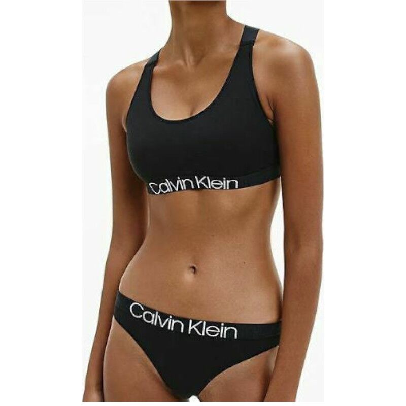 Calvin Klein Bralette χωρίς ενισχύση μαύρο