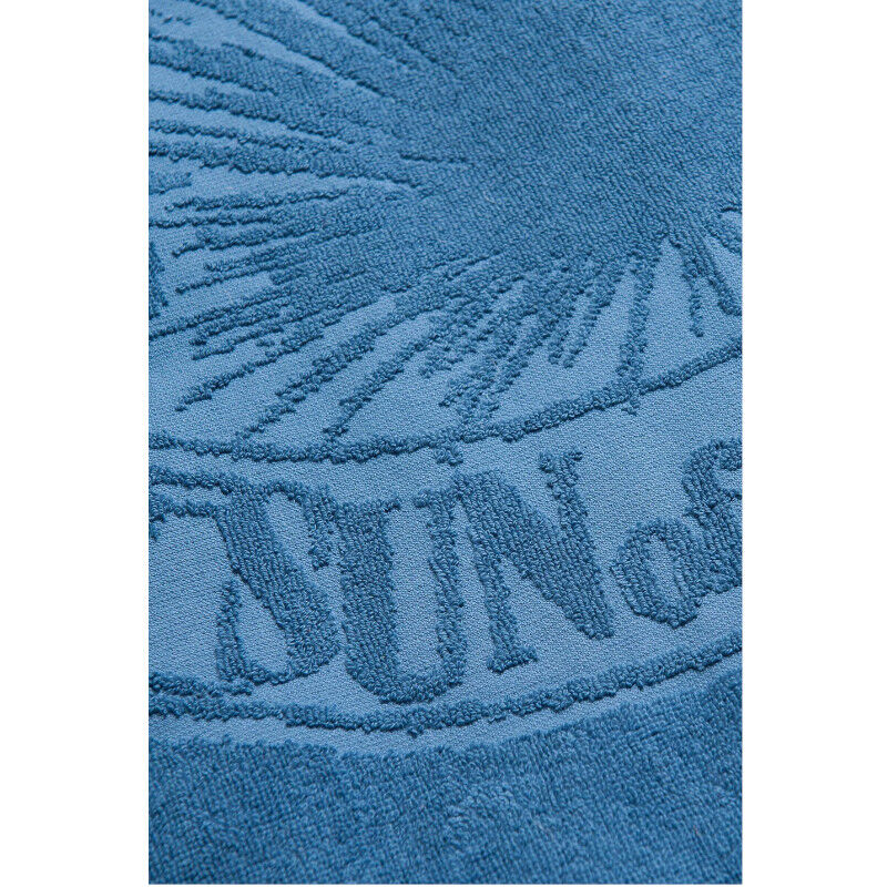 Just blue Monochrome beach towel