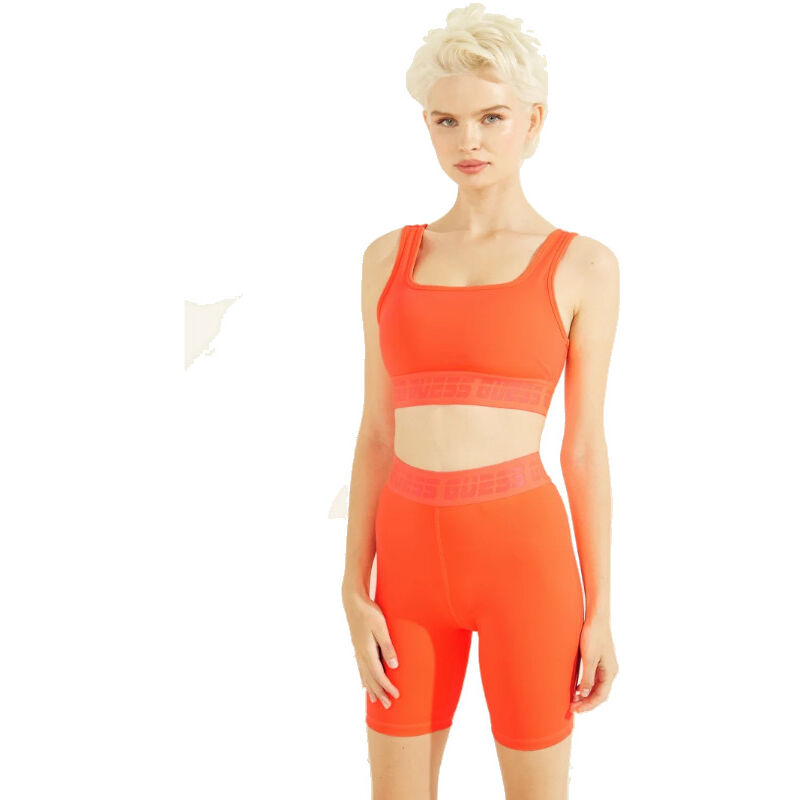Guess Γυναικείο Αθλητικό Μπουστάκι neon orange
