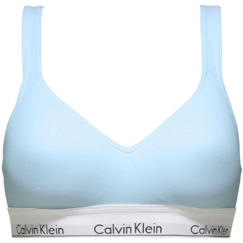 Calvin Klein Bralette Ενισχυμένο Γαλάζιο