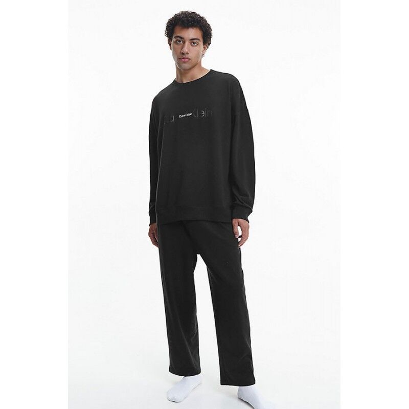 Calvin Klein μπλούζα αντρική nm2352 μαύρη