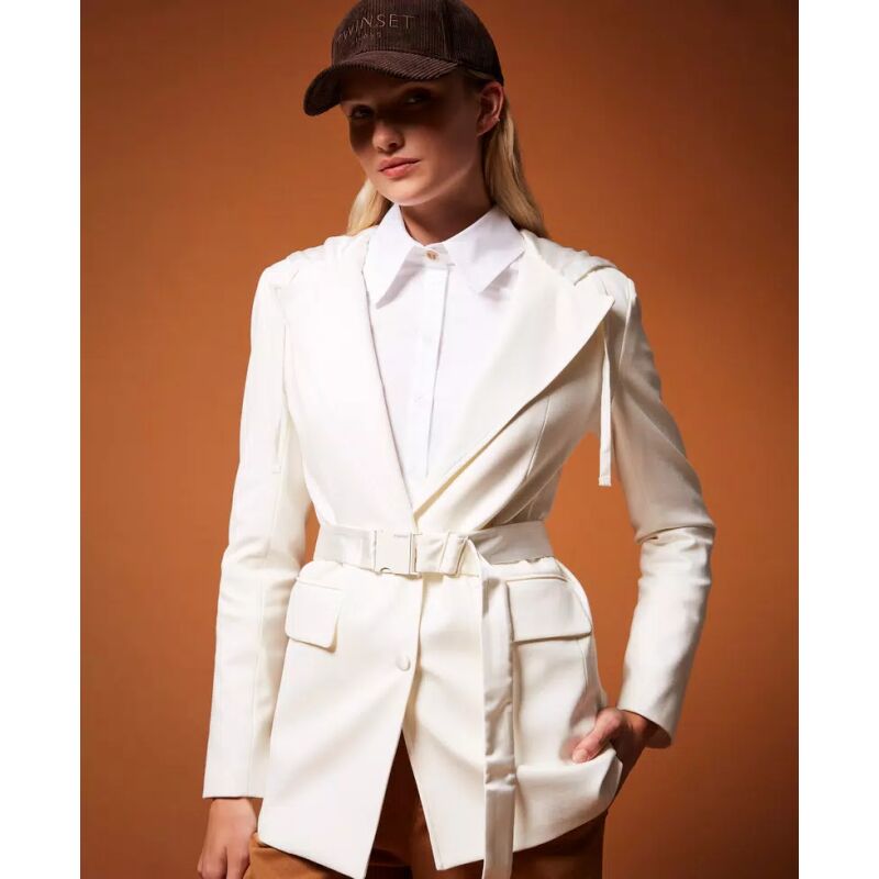 TWINSET Λευκό Blazer