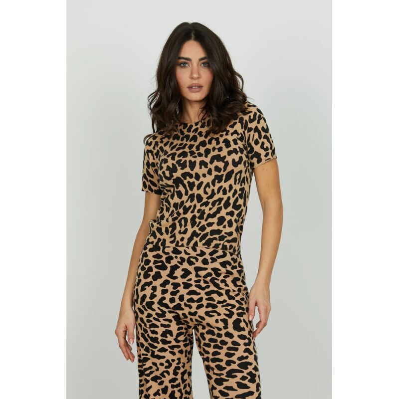 RELISH Μπλούζα λεοπάρ RELISH Μπλούζα λεοπάρ