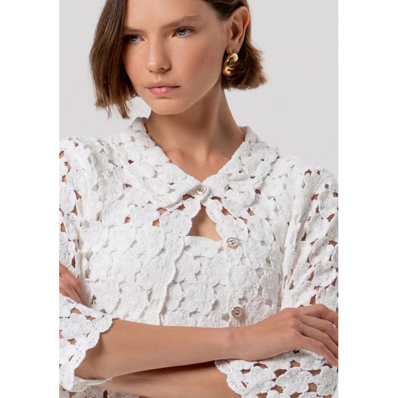 FRACOMINA Cardigan  made in lace