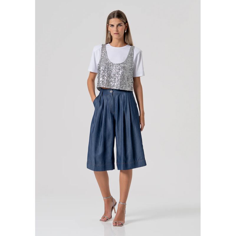 FRACOMINA Oversised Denim Jacket