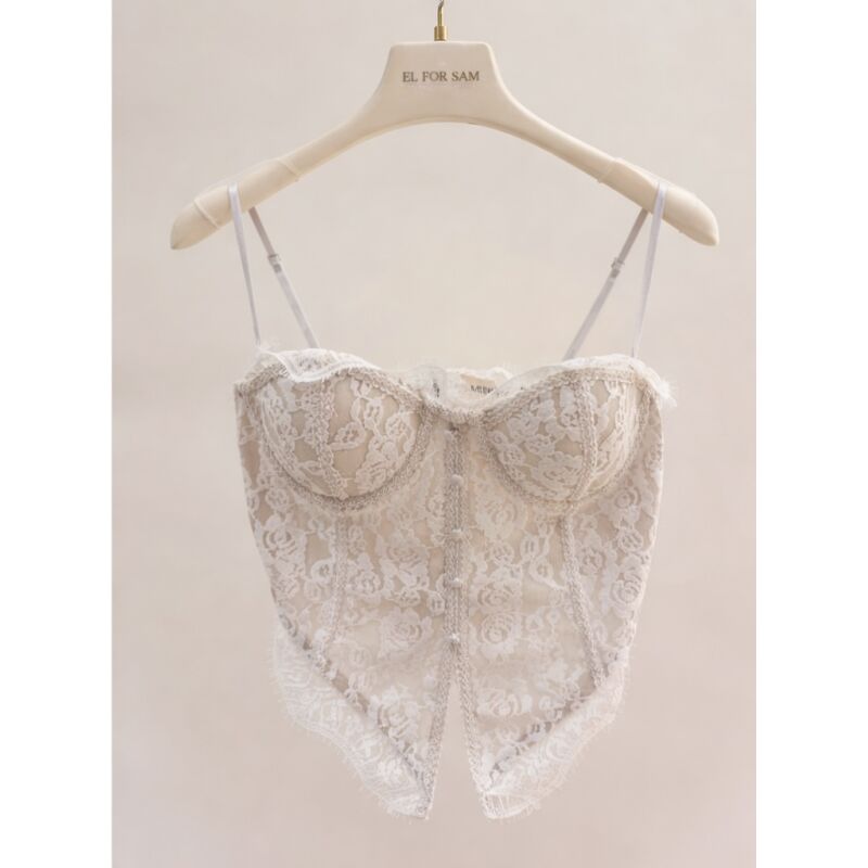 Pink Corset with lace
