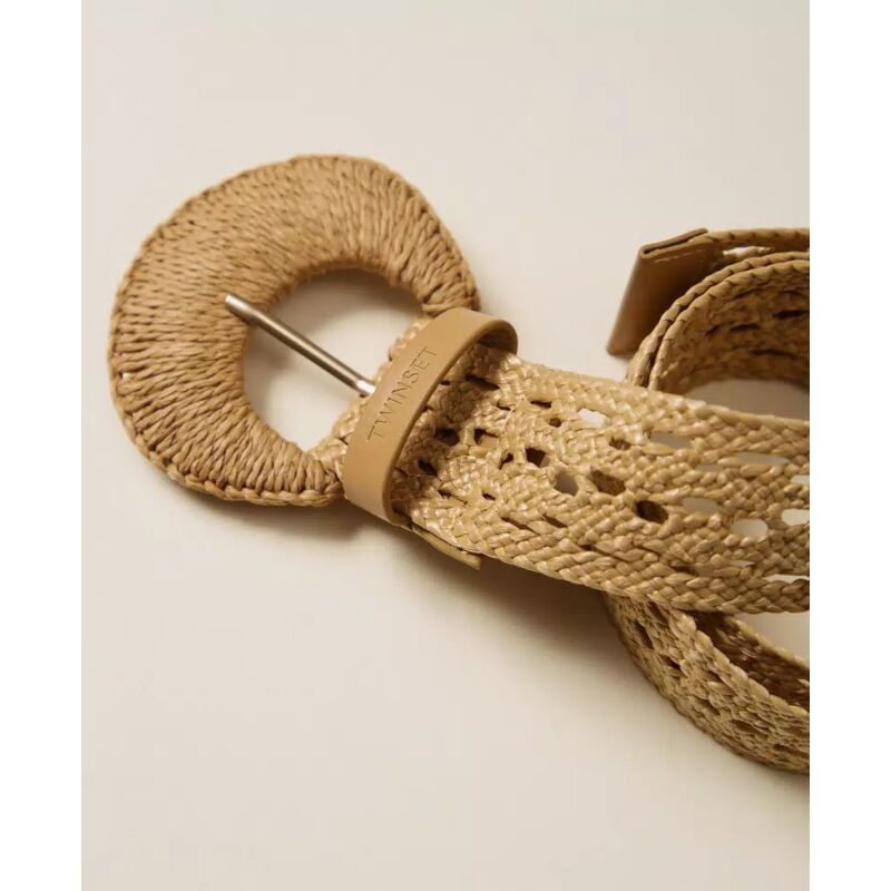 TWINSET Slider sandals with jewel buckles