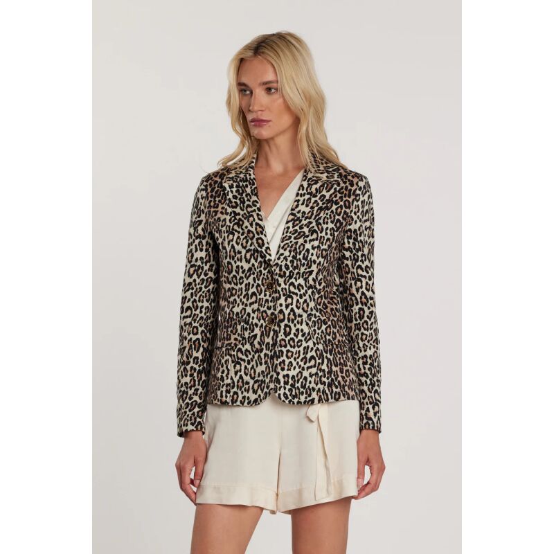 RELISH  Leopard blazer