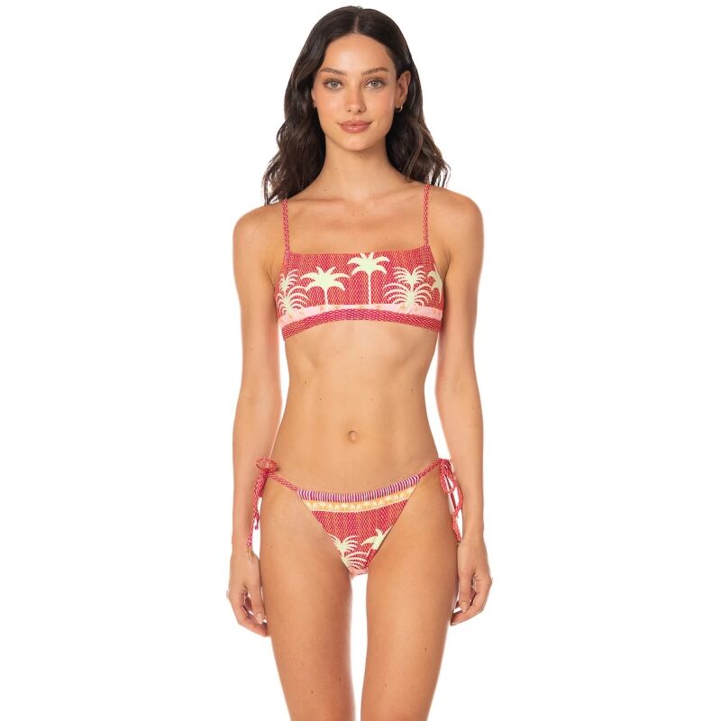 MAAJI Lagoon Fog Ivy Fixed Triangle Bikini
